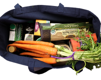 NEW! Oversized Reusable Canvas Shopping Tote