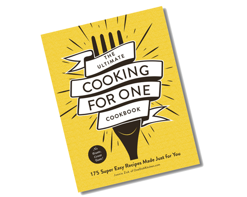 The Ultimate Cooking for One Cookbook - Autographed by Author